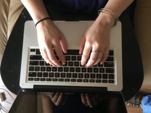 Fractional CMO typing on a MacBook